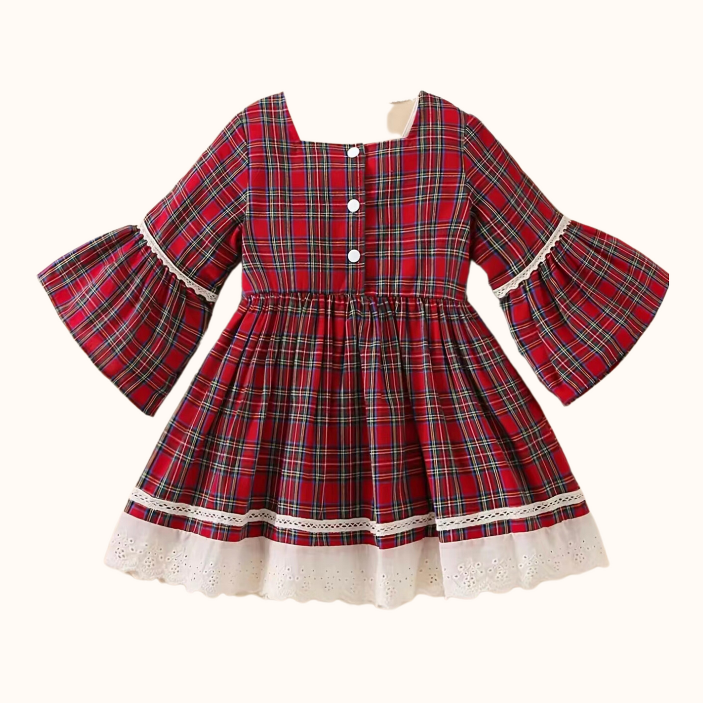 Plaid Holiday Dress